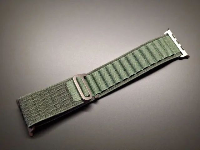 Pulseira Alpine Loop Original Apple | Watch Ultra 1 2 3 | Natural Titanium |