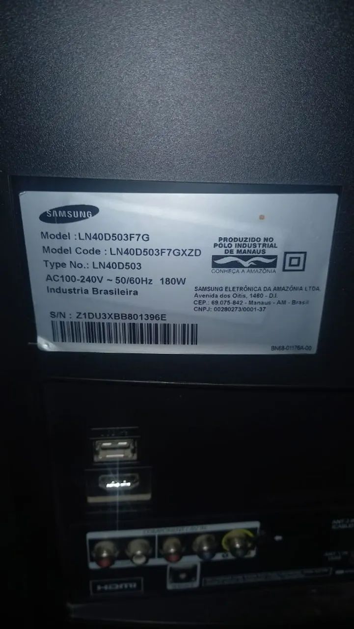 TV 40 polegadas para consertar ou retirar peças, leia o anúncio.  - Foto 2