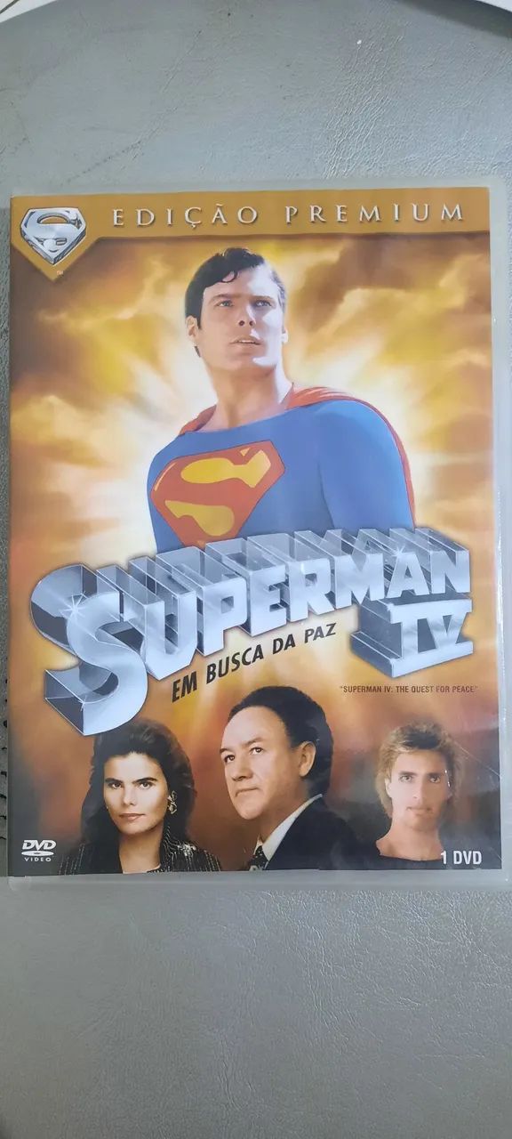 DVD FILME SUPERMAN 4 ORIGINAL 