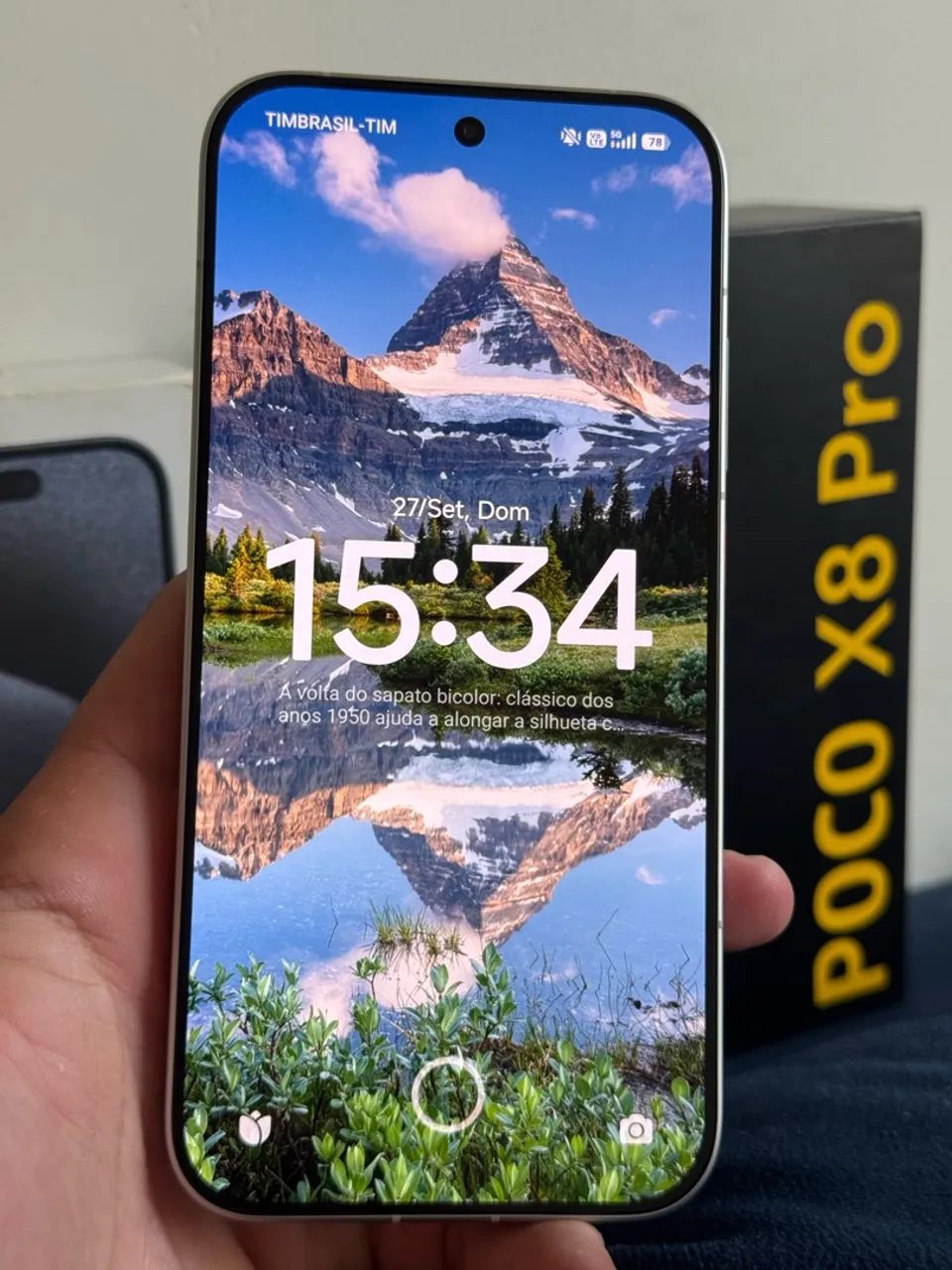 POCO X8 PRÓ 256GB 16RAM SEMI NOVO  - Foto 3