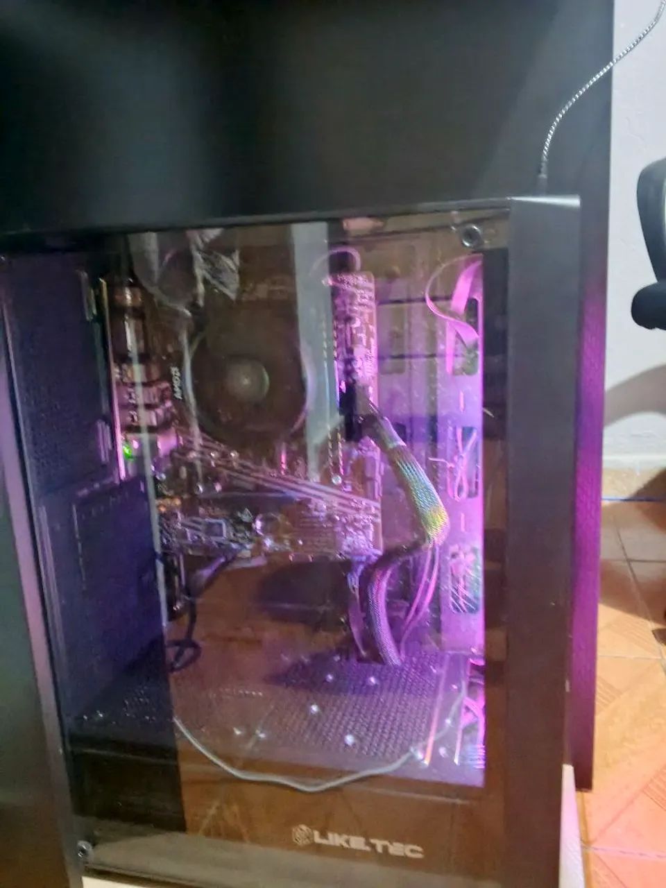 Gabinete Gamer Like. TEC Semi-Novo Leia A Descrição!!! - Foto 5