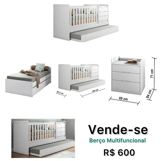 Berço Multifuncional