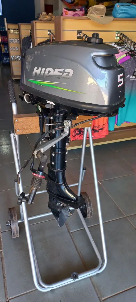 MOTOR 2T HIDEA 5 HP OPORTUNIDADE!!! - Foto 2