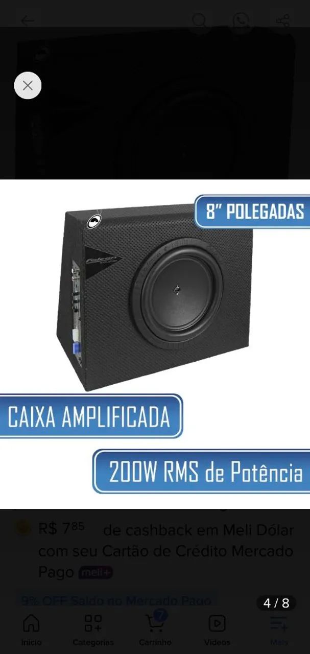 Caixa amplificada Falcon - Foto 4