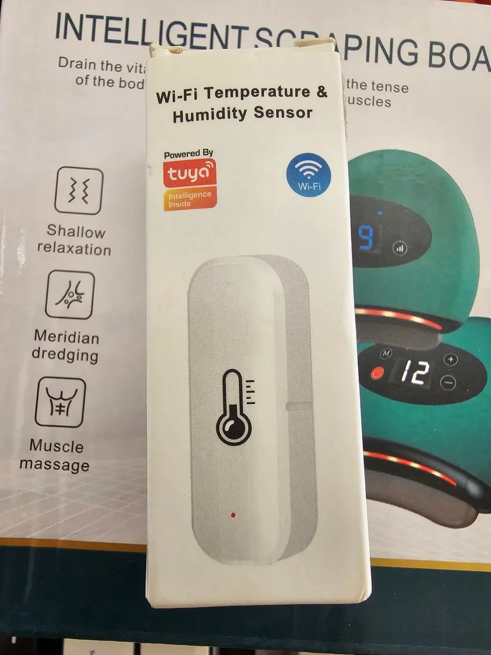 Sensor inteligente de temperatura e humildade compatível com alexa