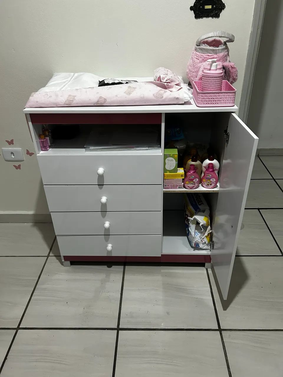 ? CÔMODA BEBÊ MÓVEIS BELA - Foto 2
