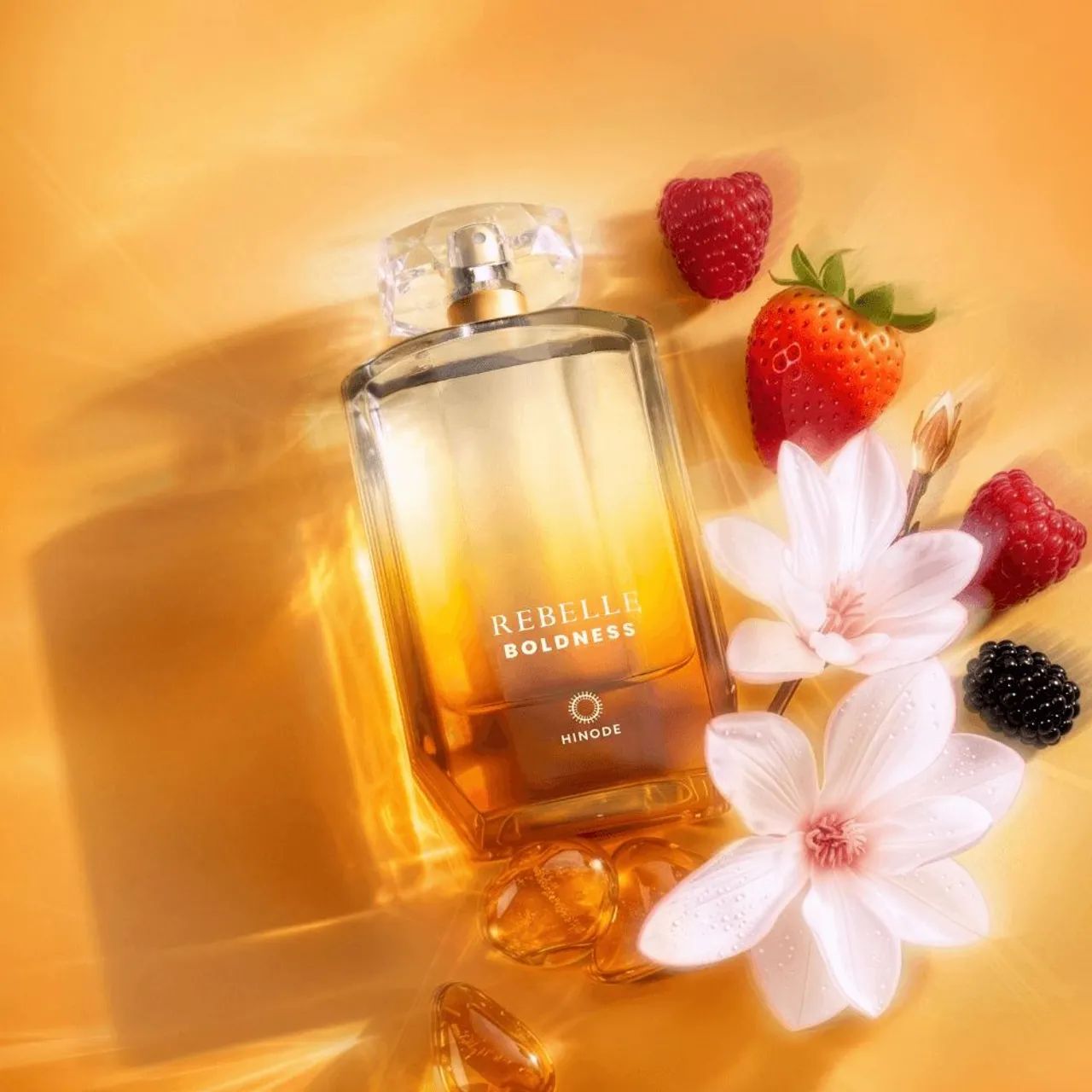Perfume Feminino Rebelle Boldness Hinode 75ml lacrado original - Foto 2