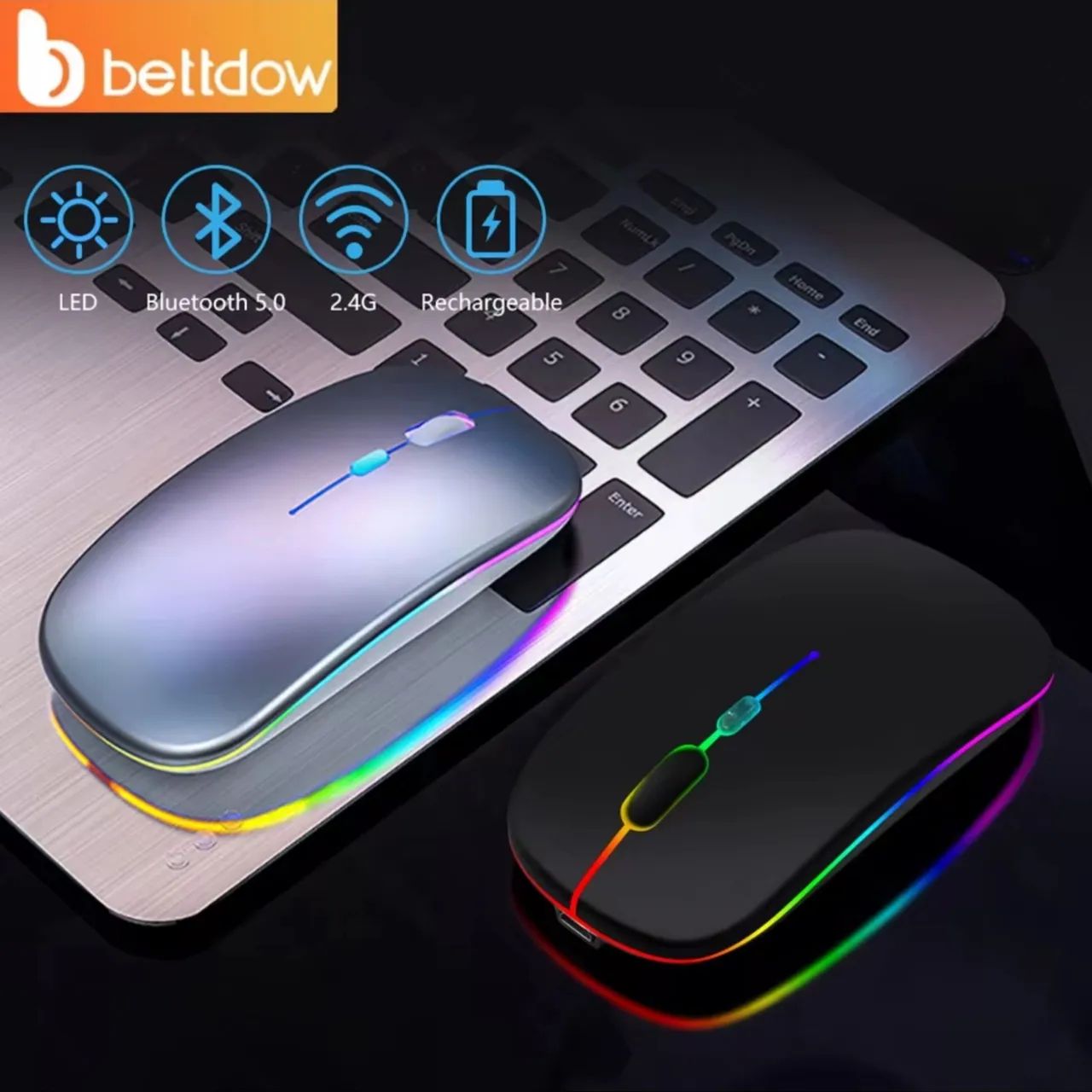 Mouse Sem Fio Bluetooth ENTREGA EM DOMICÍLIO em toda João Pessoa 