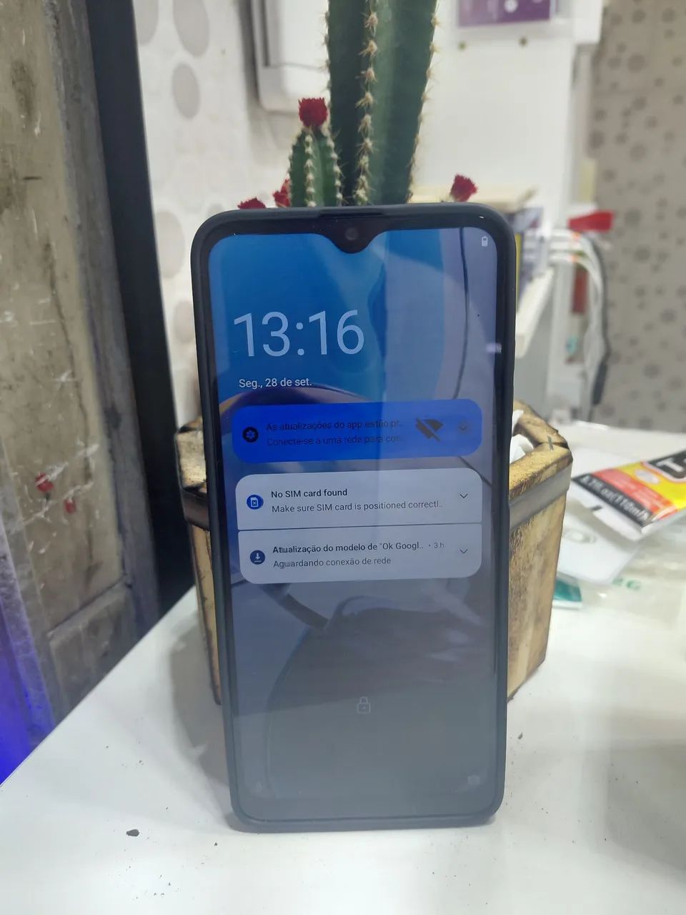Motorola E22 128GB com desbloqueio digital 
