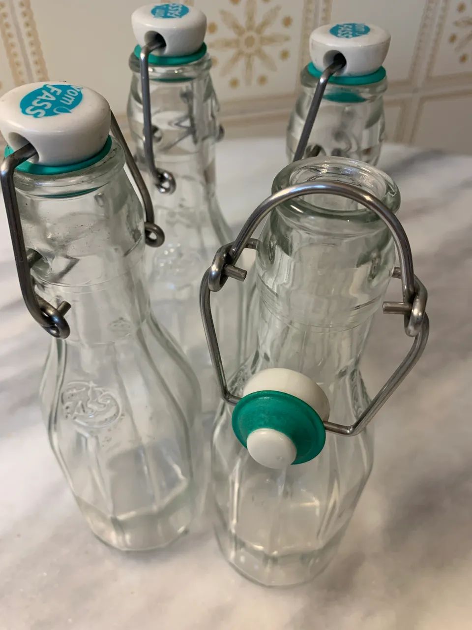 Conjunto com garrafas vintage  - Foto 3