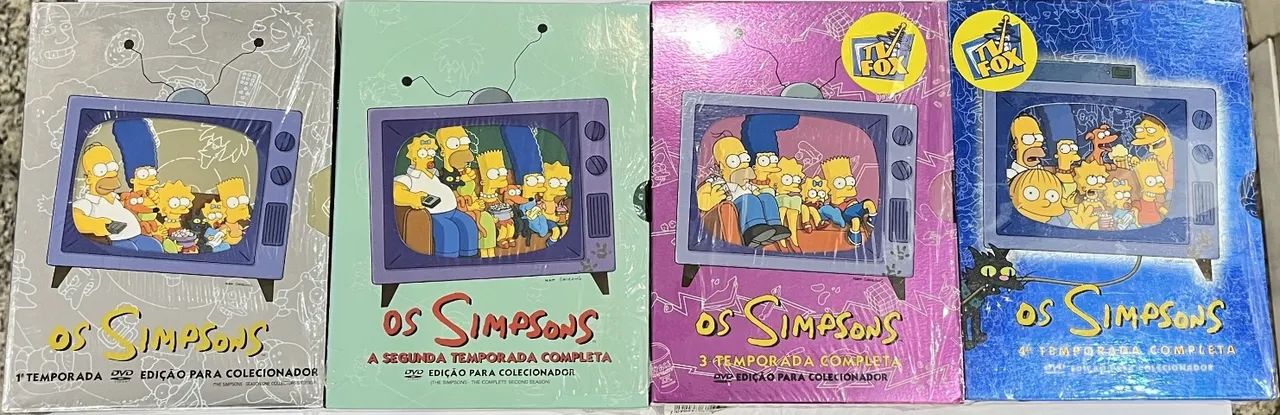 Coleção Dvd's Simpsons Temporadas 1-17 e 20 - Foto 2