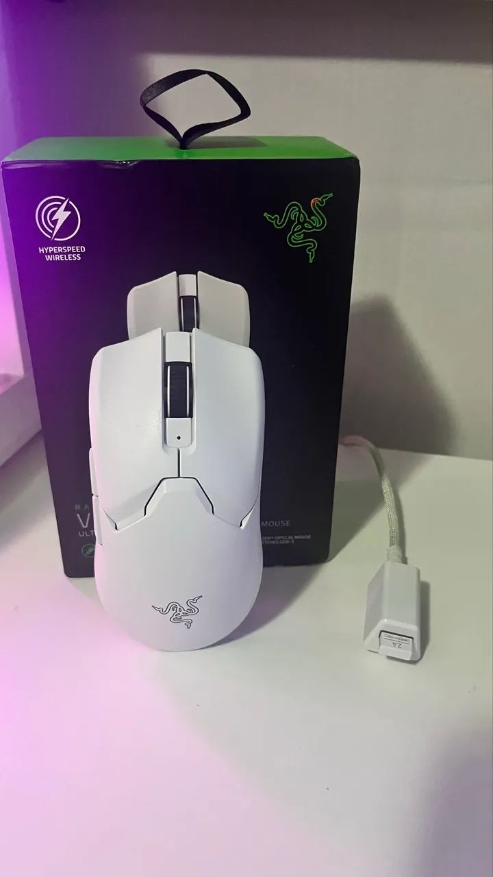 Mouse Razer viper v2 pro pouquíssimo usado e com os acessórios  - Foto 2