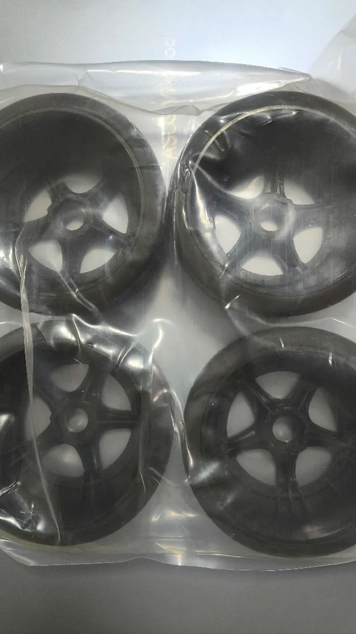 Rodas Para Automodelo Rc 1/8 e 1/10 - Foto 2