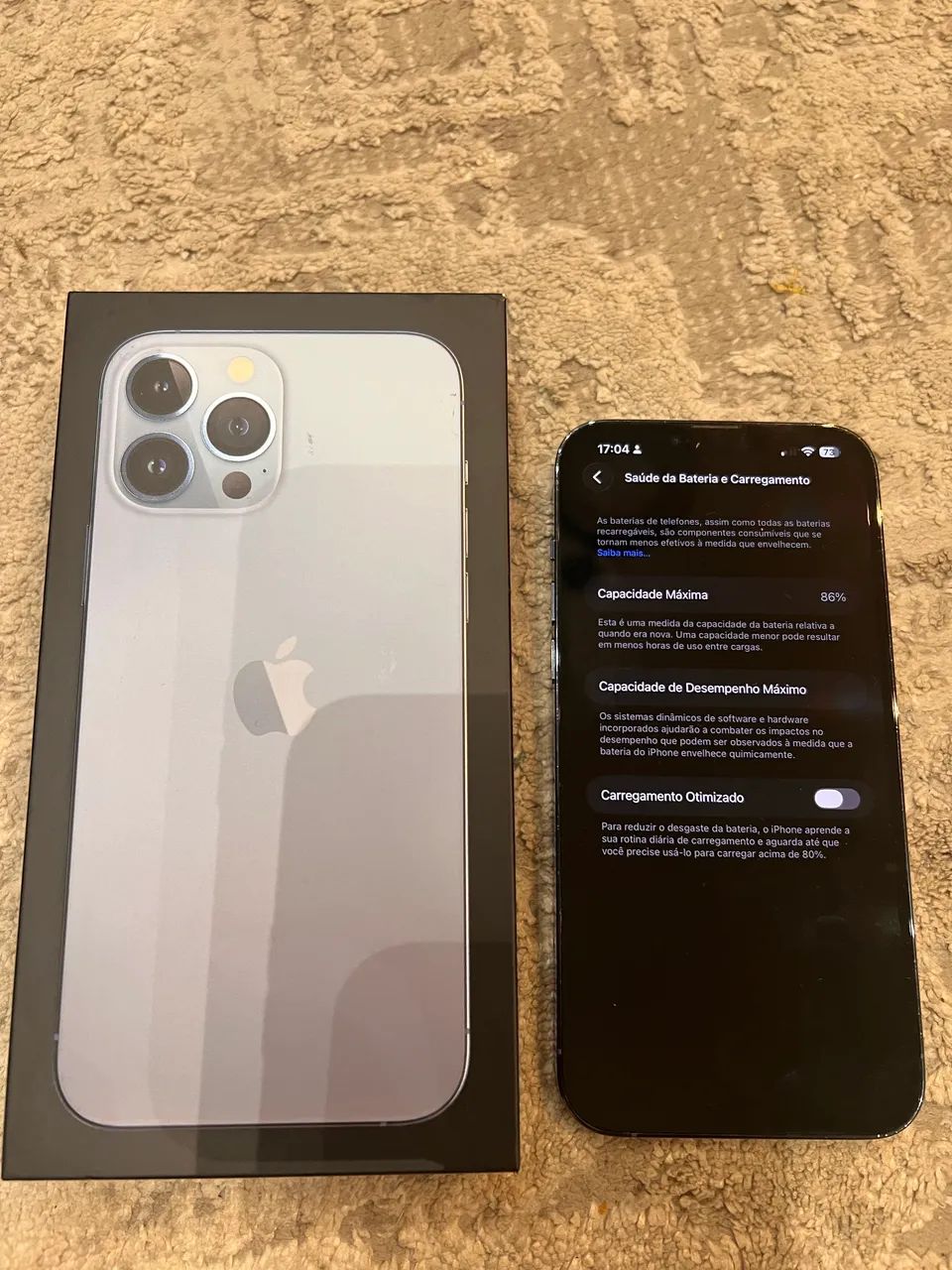 iPhone 13 Pro Max 128GB - Azul - Celulares e Smartphones - Cajuru