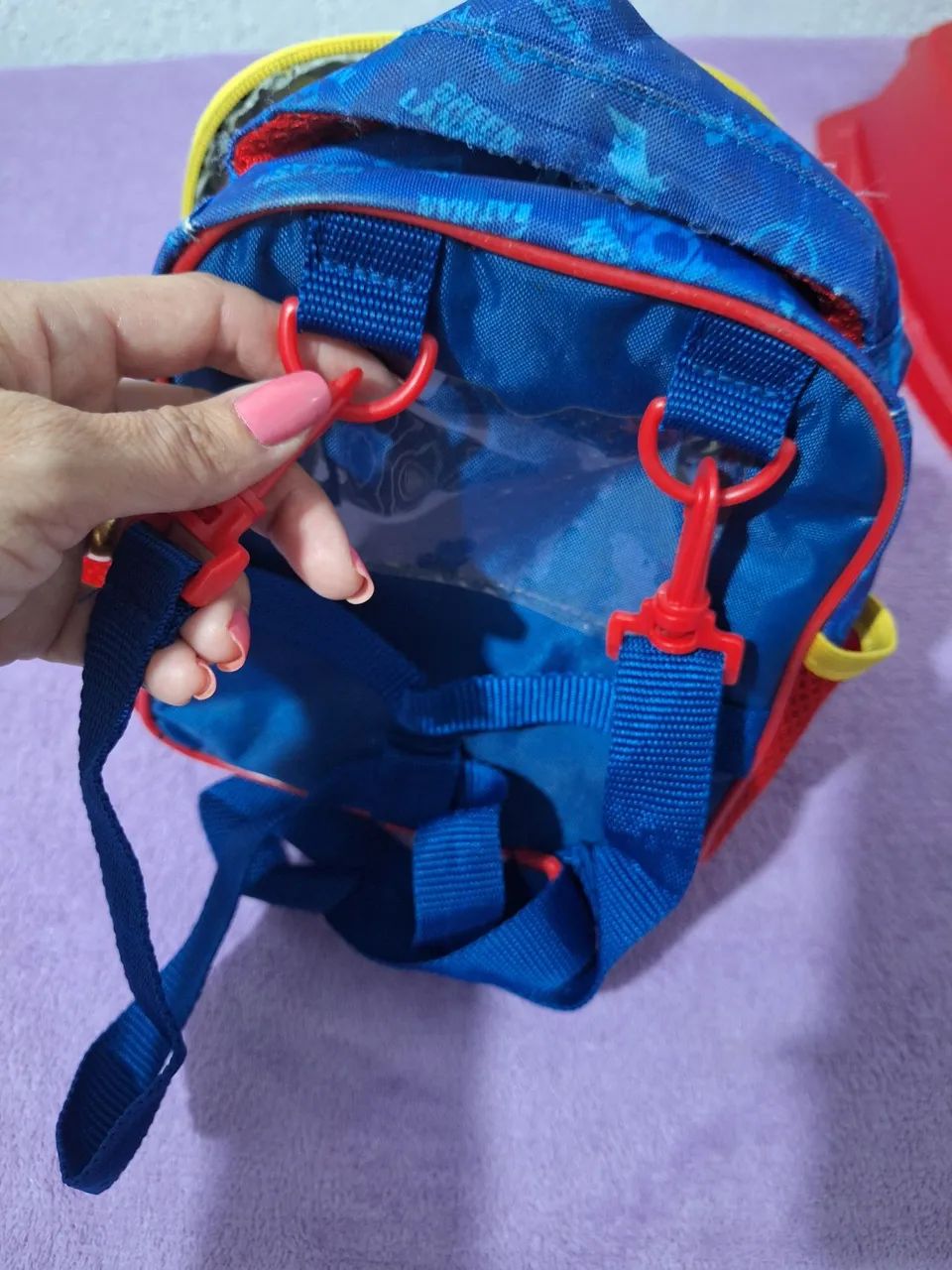 Lancheira mochila infantil  - Foto 2