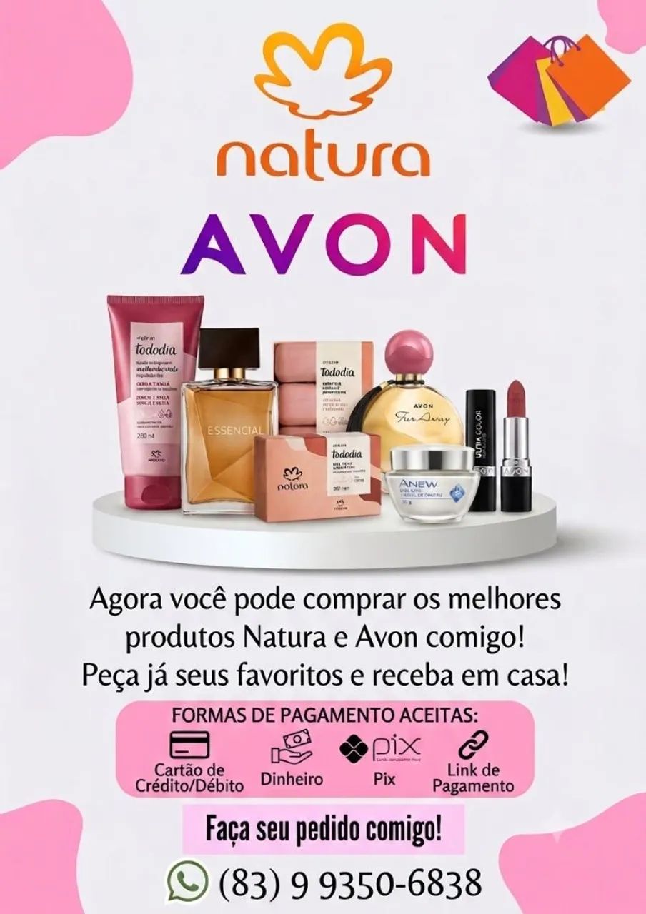 Minha lojinha (natura e Avon)