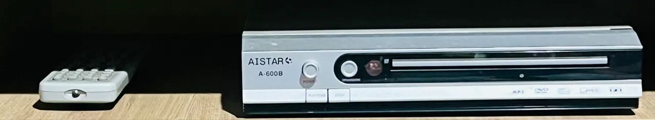 DVD Player AISTAR A-600B - Funcionando