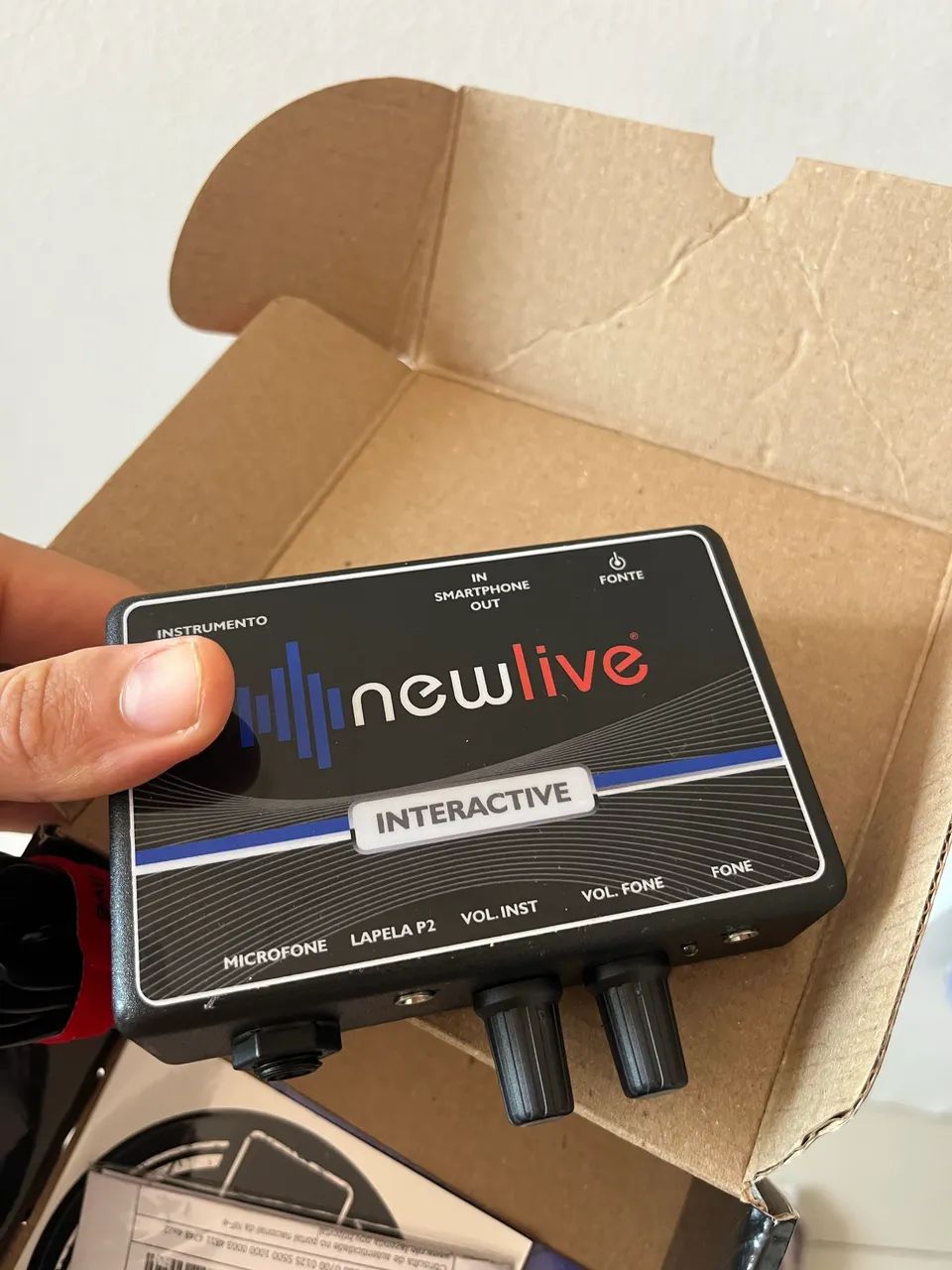 interfaces de audio new live interactive 3 canais  - Foto 4