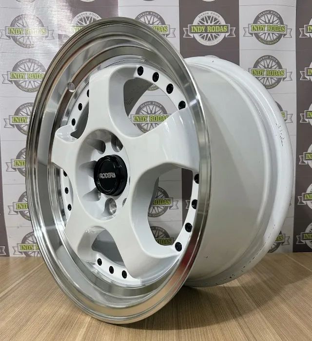 RODA RODERA MST WORK ARO 15 TALA 7,5 4x100/108 - Peças para carros