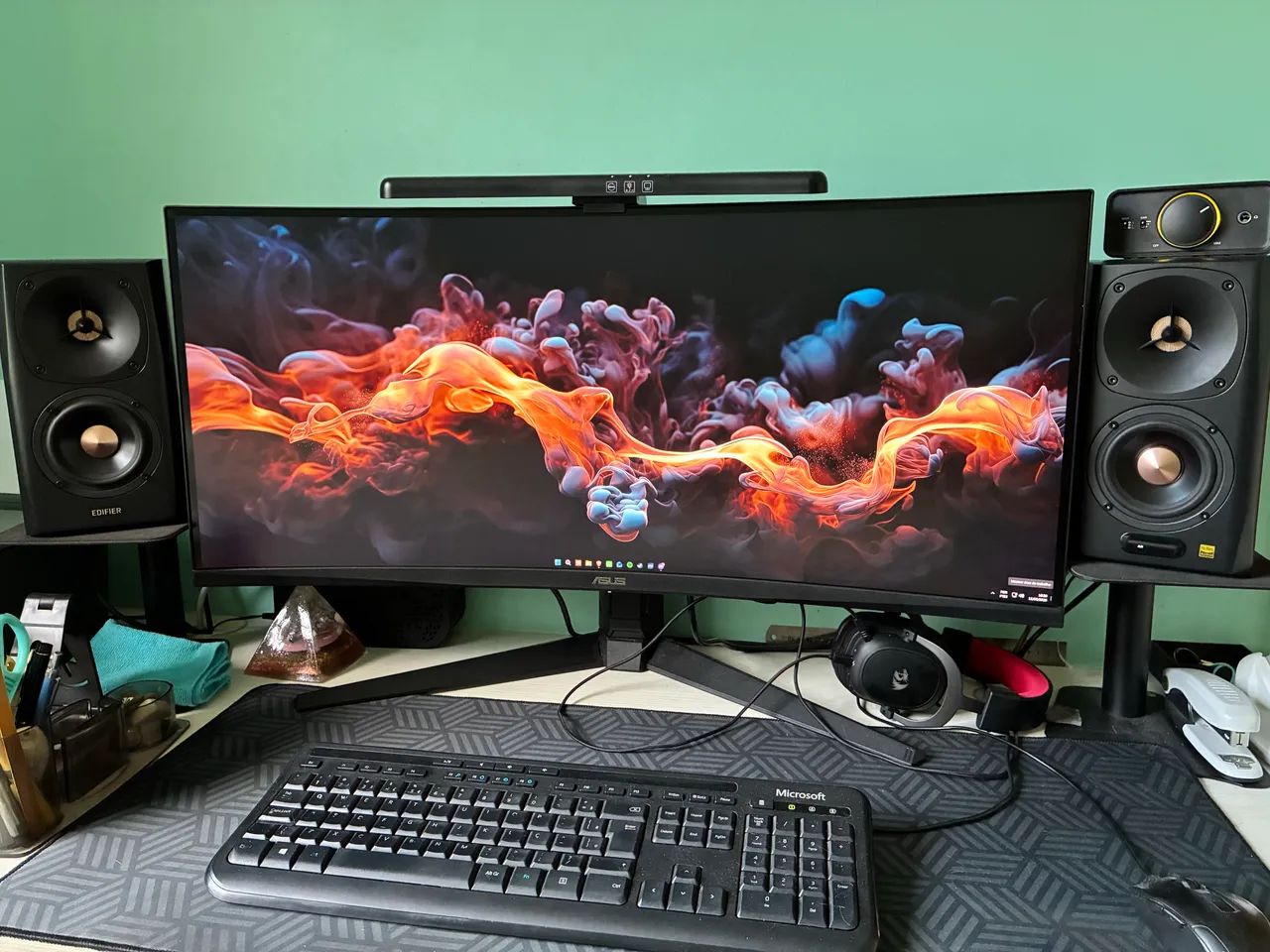 Monitor Asus Ultrawide 34 - Impecável! - Foto 4