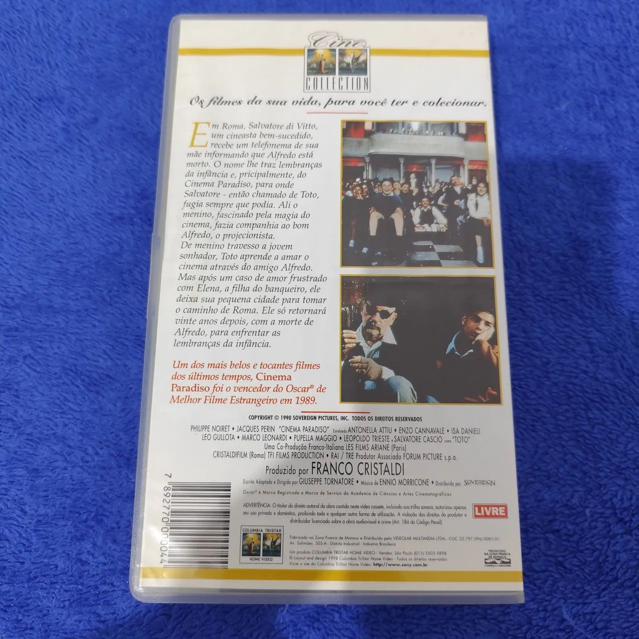 VHS Cinema Paradiso - Legendado - Original - Foto 2