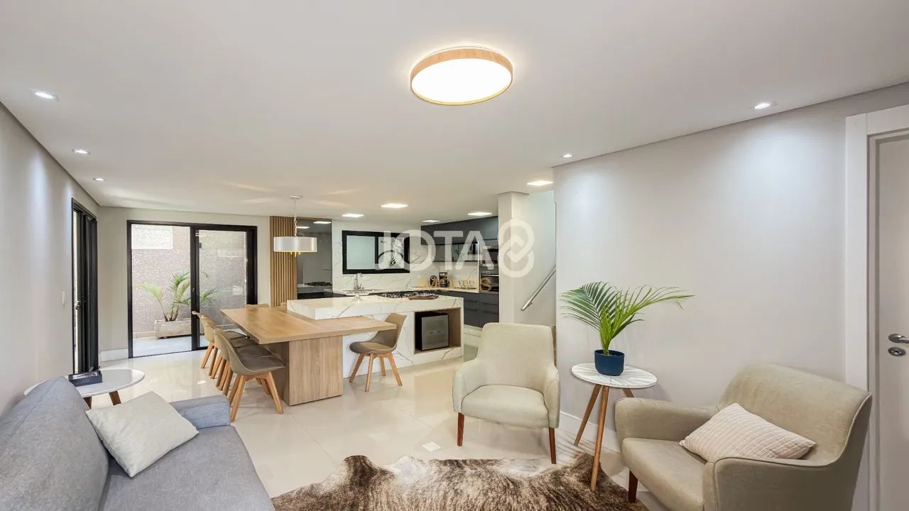 3 QUARTOS, TERRAÇO COM JACUZZI E ACABAMENTO IMPECÁVEL Casa Mobiliada Com 3 Quartos e Jacuz - Foto 4