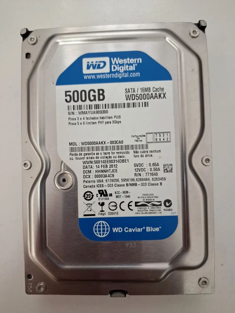 Hd wd 500GB cftv cpu dvr  - Foto 3