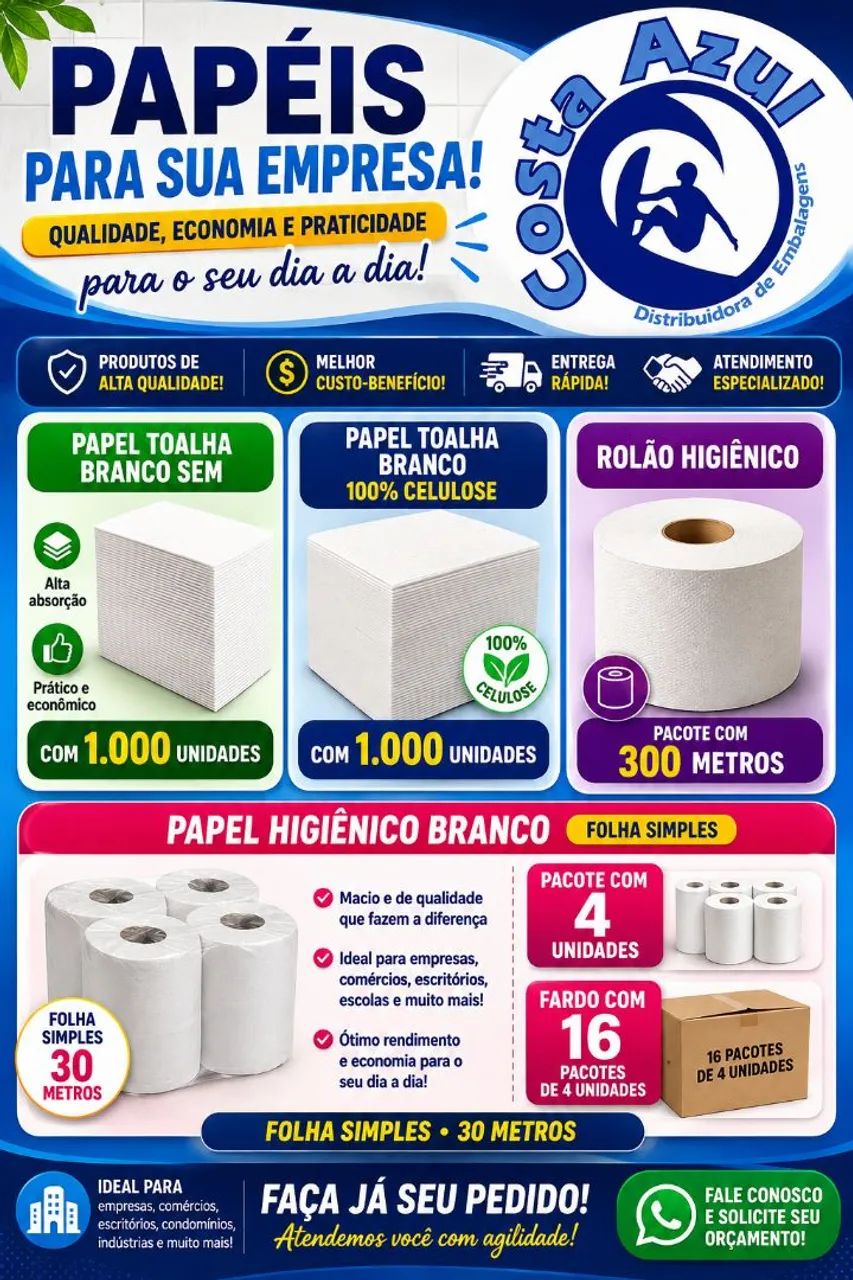 Papel toalha.rolao higienico - Foto 4