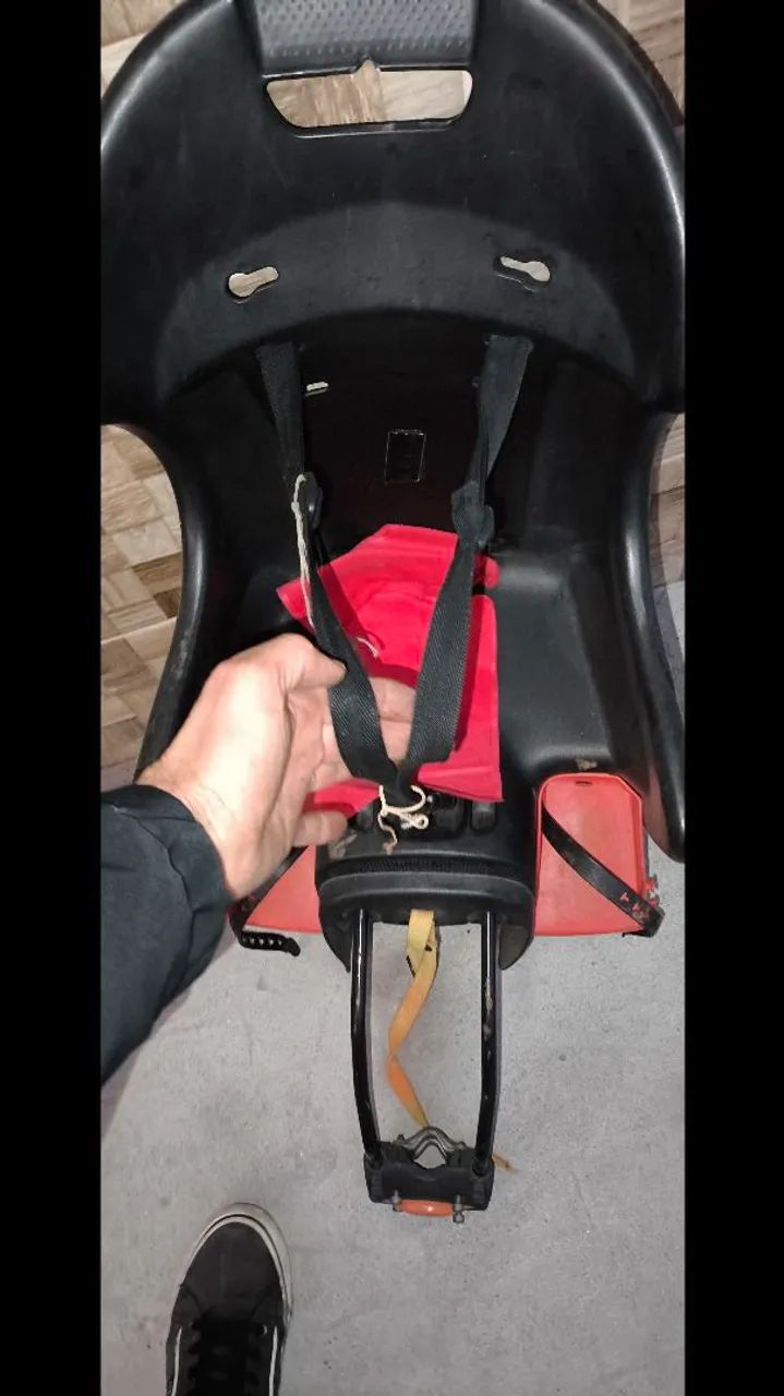 Cadeirinha de bicicleta criança  - Foto 2