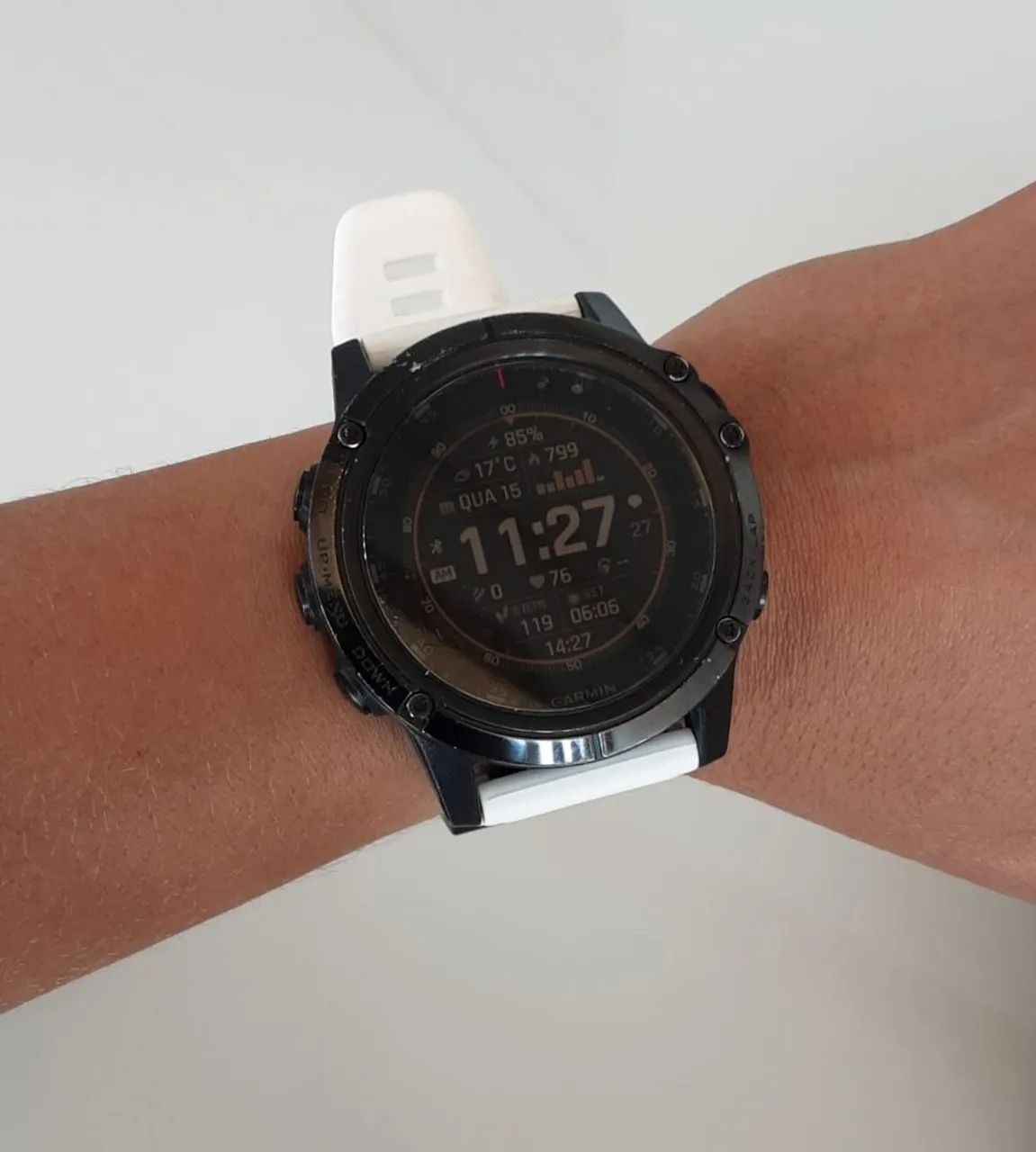 Relógio Garmin Fênix 5x Plus - Foto 4