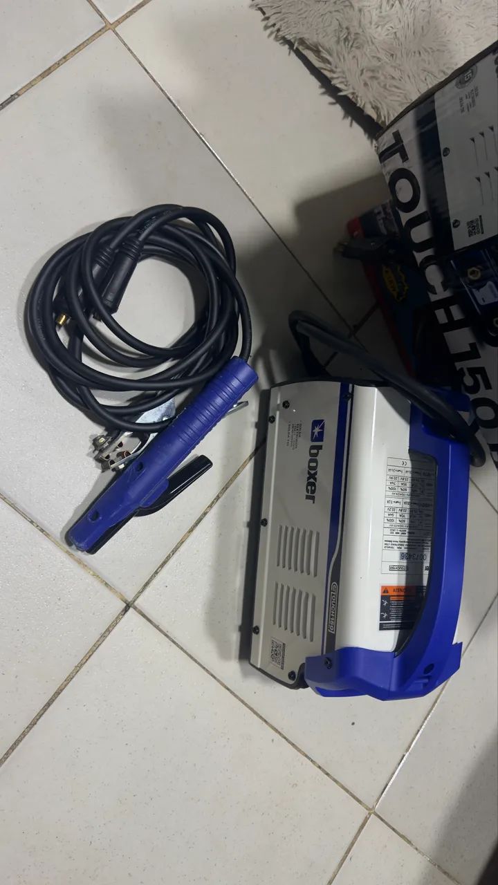 Máquina de solda boxer touch 150bv - Foto 5