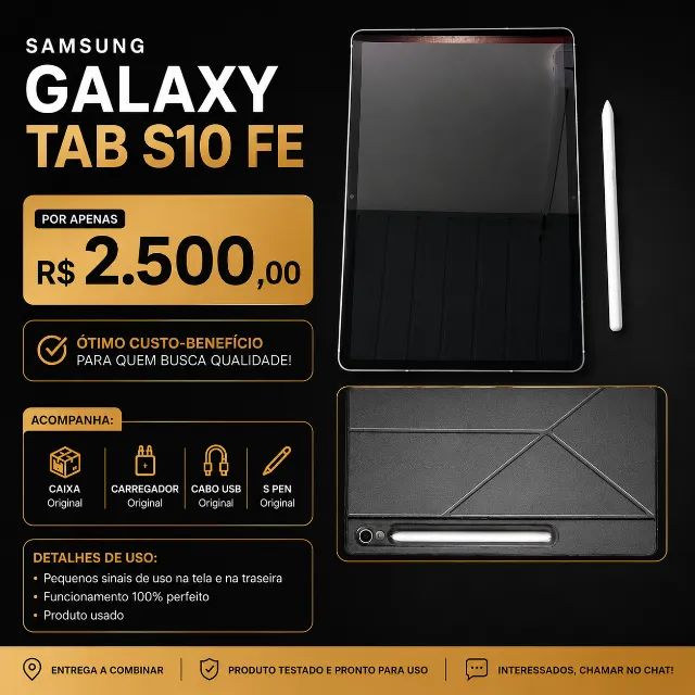 Tablet Samsung Galaxy S10 FE