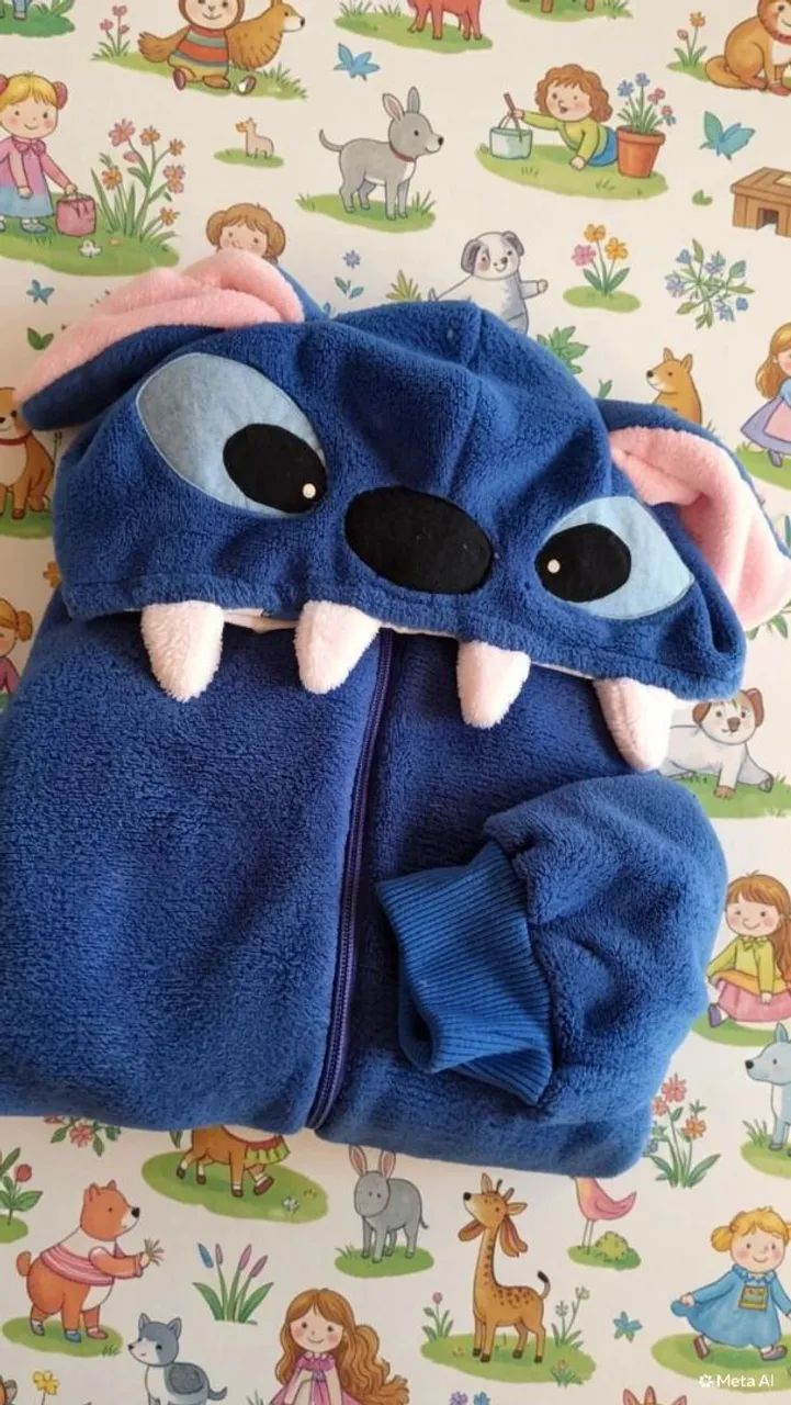 Pijama macacao stitch