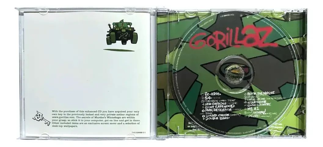 Gorillaz "Enhanced CD" (Importado do Reino Unido) - Foto 3