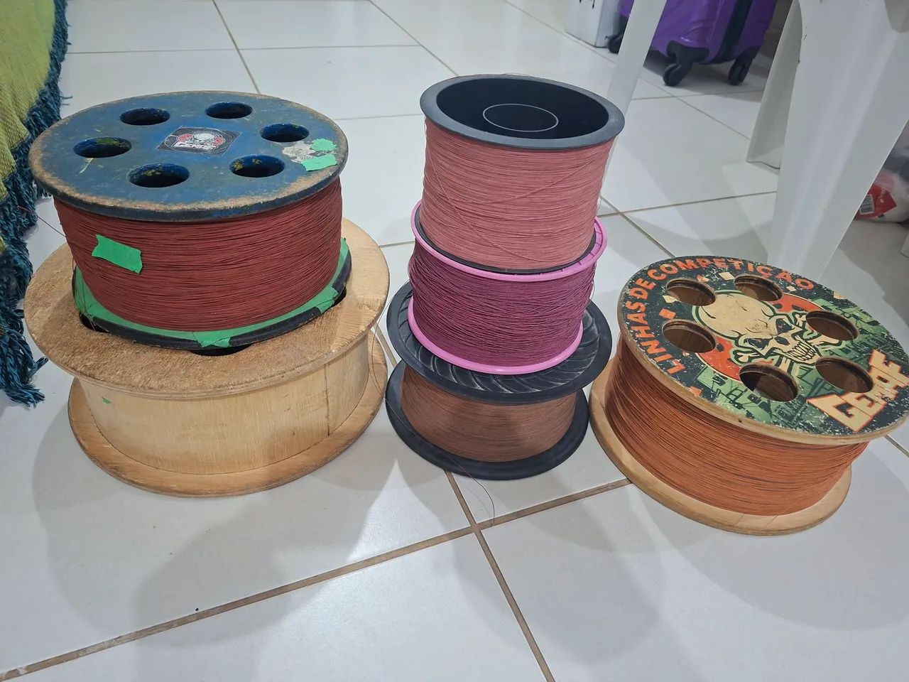 kit linhas e carreilhas - Foto 2
