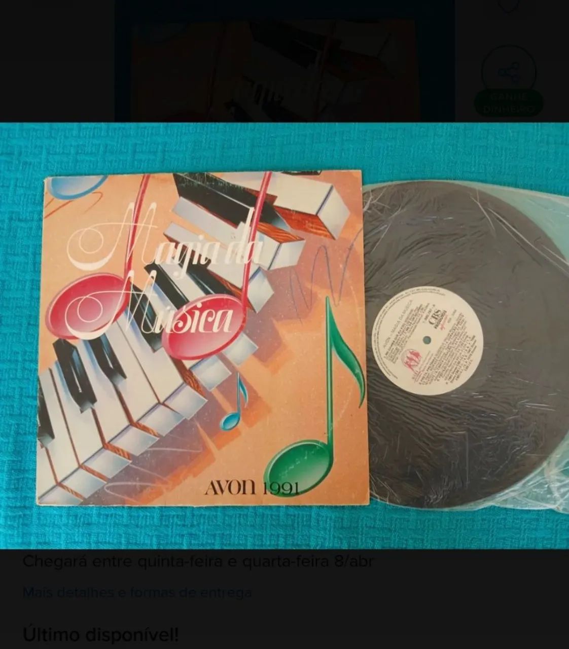 Avon  Magia Da Música 1991  Compilação De Sucessos - Foto 2