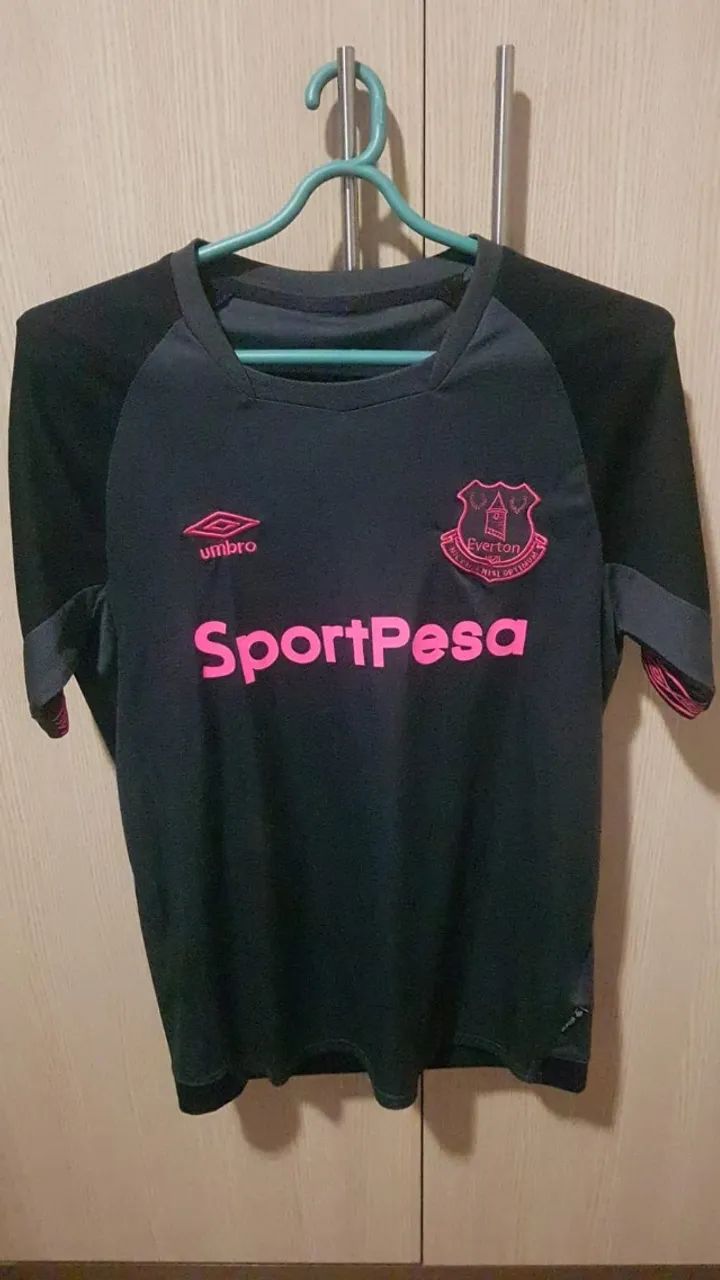 camisa everton 2018/19 away - Bernard #20