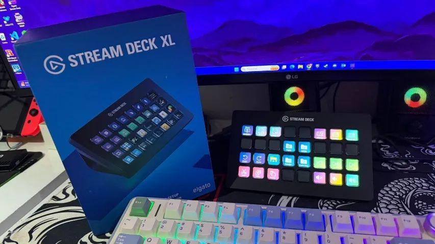 Stream Deck XL Elgato - 32 teclas - Periféricos e Acessórios de