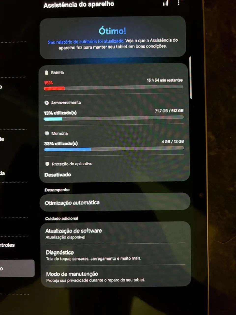 Galaxy Tab S10+ 512GB com Capa Teclado Original e S Pen, com nota fiscal - Foto 3