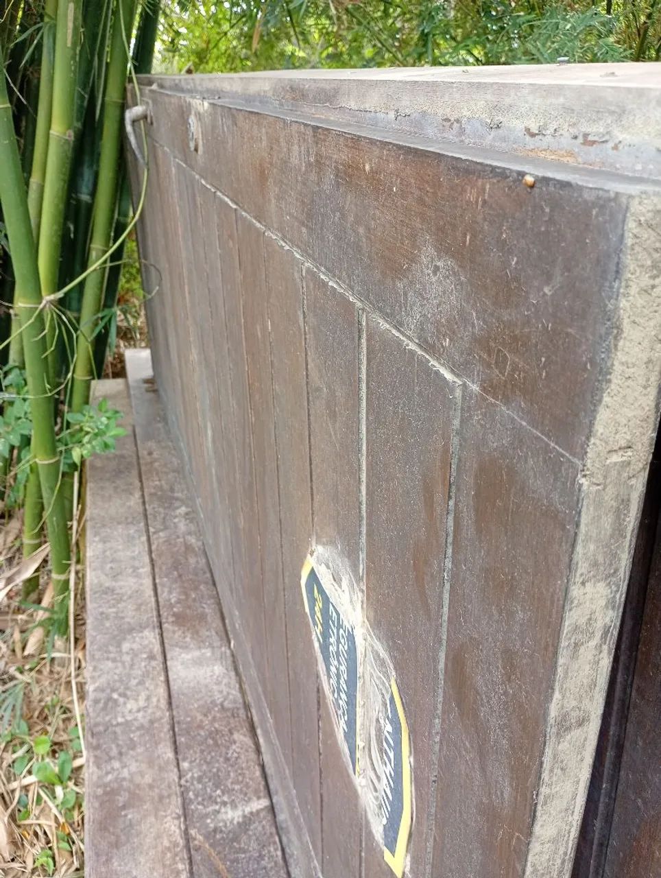 Vendo porta madeira maciça  - Foto 3