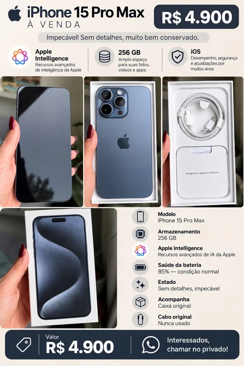 IPhone 15 ProMax 