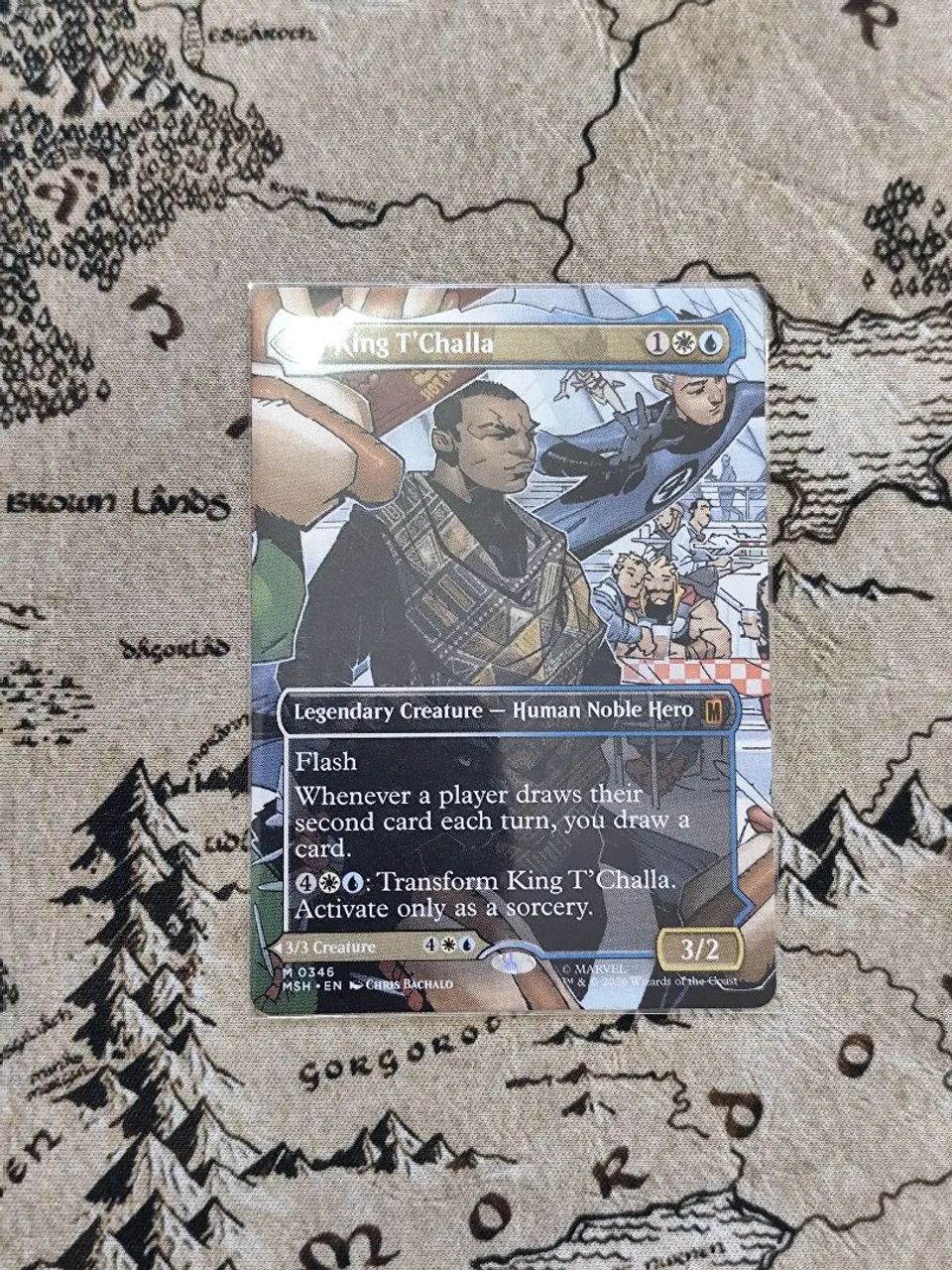 King T'challa MTG - Scene Card NM