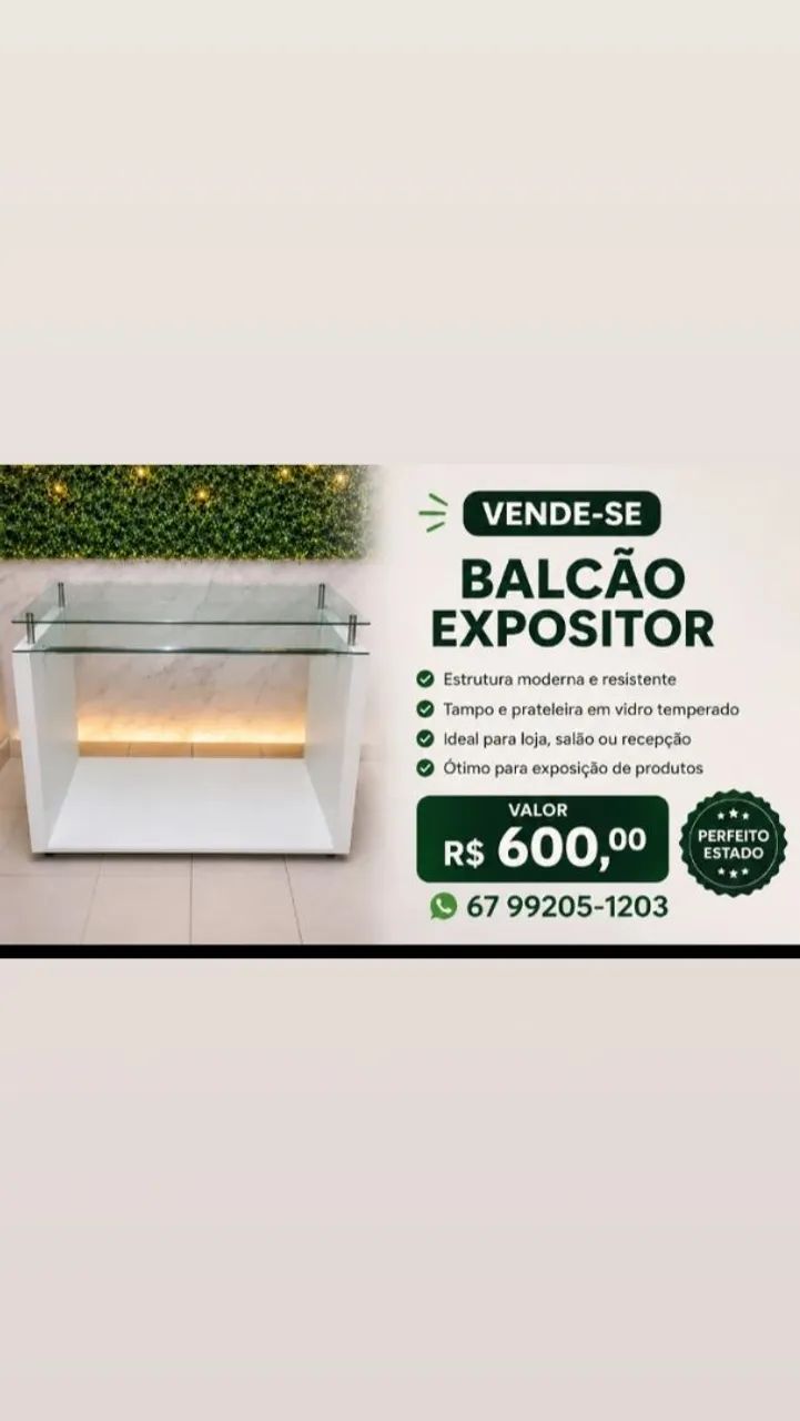 Balcão Expositor 