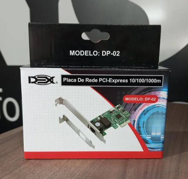 Placa de Rede PCI-Express 10/100/1000 