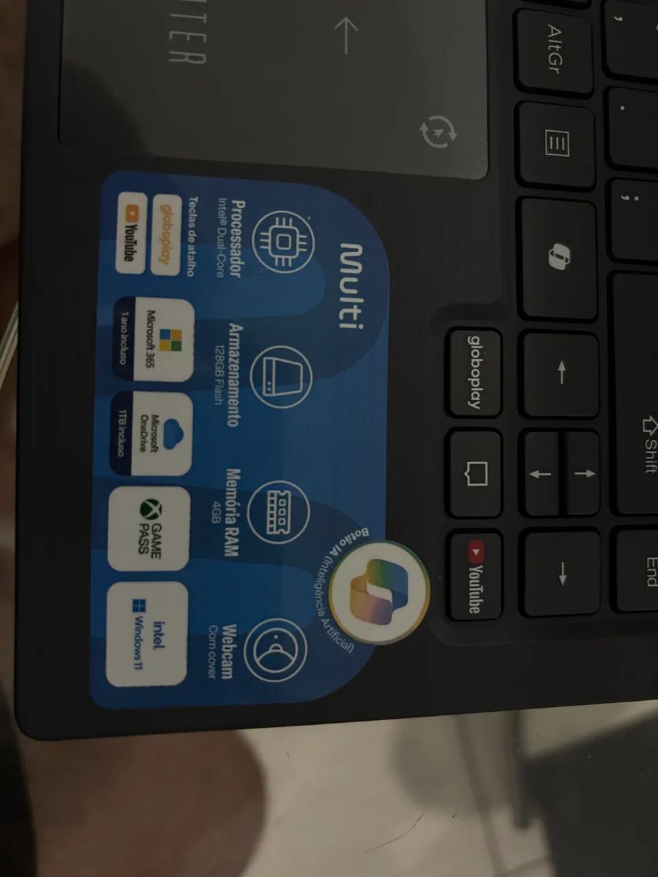 ? Notebook Multilaser Ultra (Novo) 