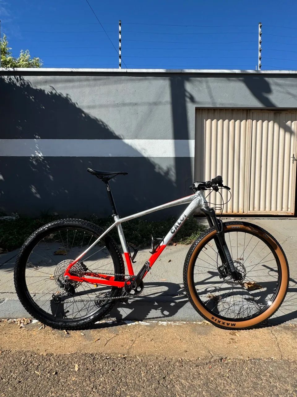 Caloi elite alumínio 2021, tamanho G (19), equipada no Shimano Deore. - Foto 6