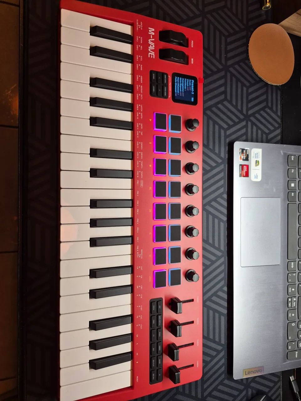Controlador midi smk37 pro mvave  - Foto 2