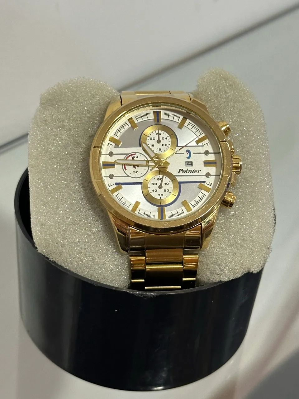 Relógio dourado  - Foto 3