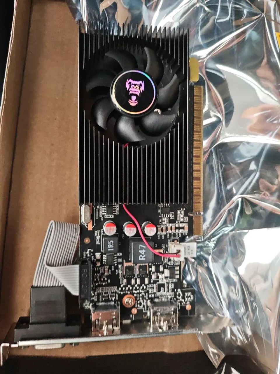 PLACA DE VÍDEO NVIDIA GEFORCE GT 730 4GB DDR3 - Foto 3
