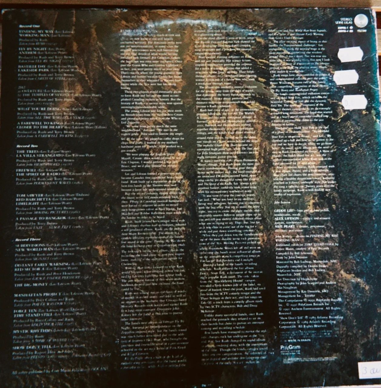 Vinil triplo Rush Chronicles - Foto 2